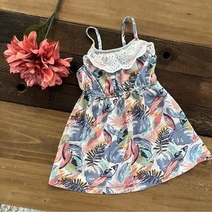 Floral & lace summer sun dress 🌺